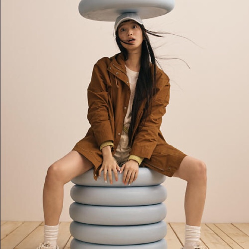 Madewell Anorak Rain Coat Sz S